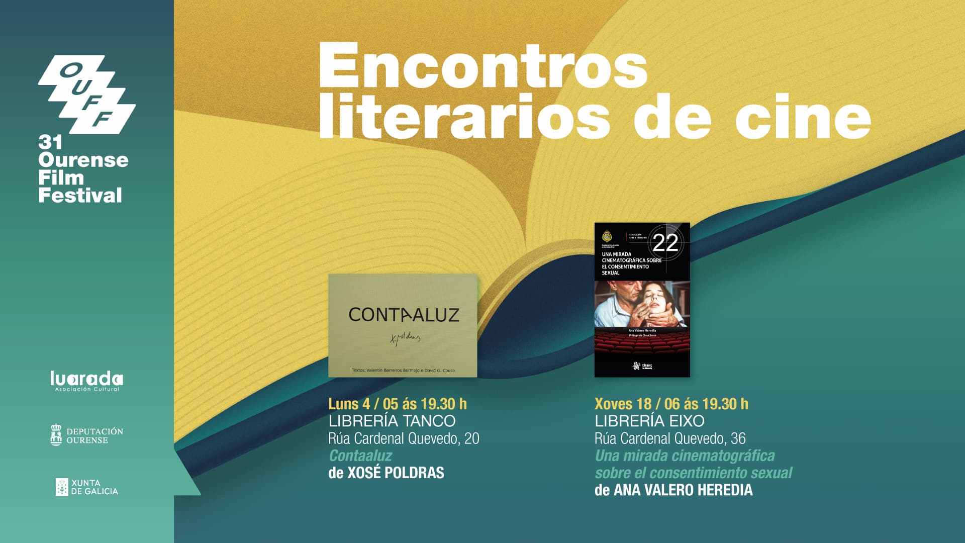 Encontros literarios da 31ª edición do OUFF
