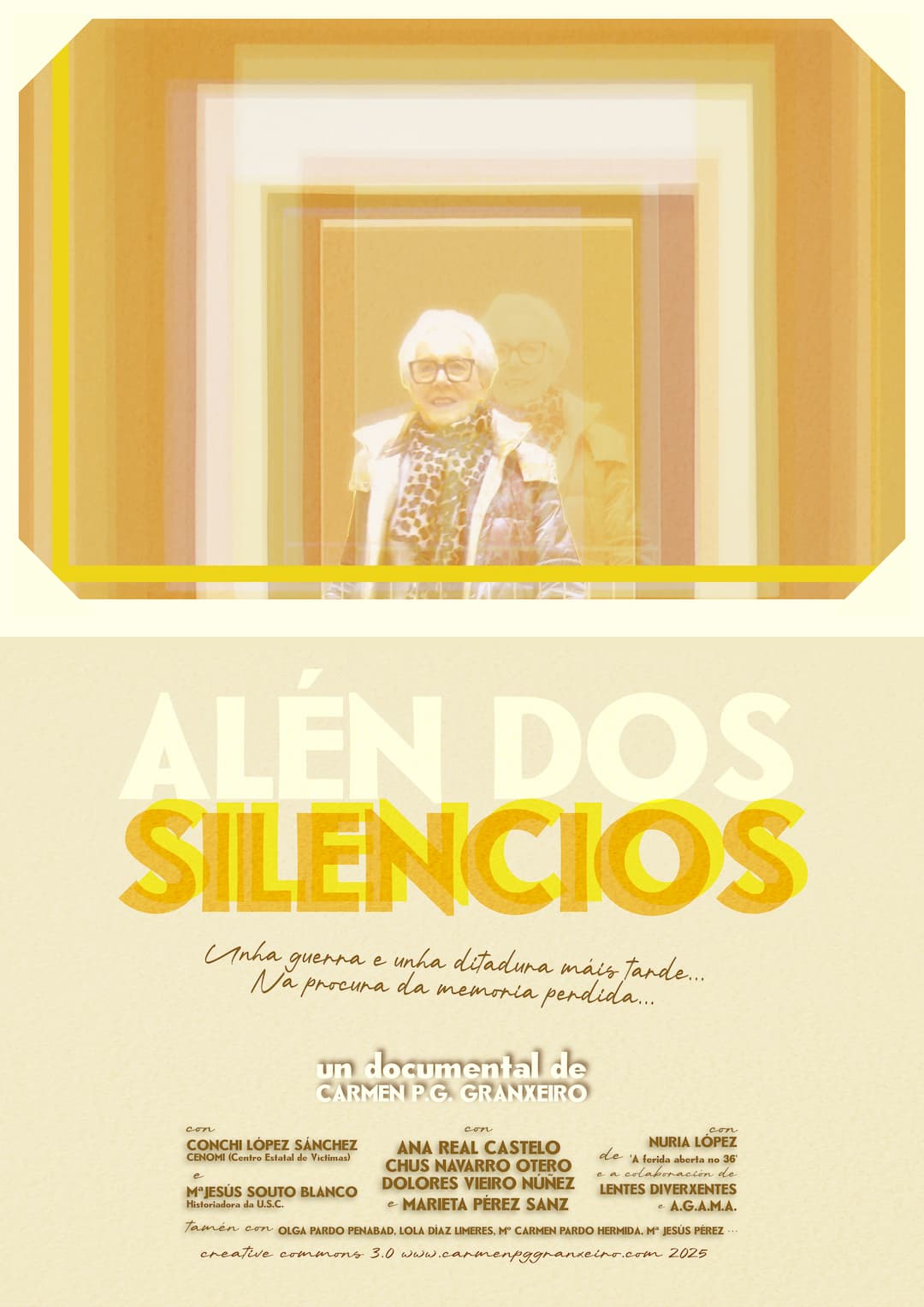 Cartel de Alén dos silencios Cartel de Alén dos silencios
