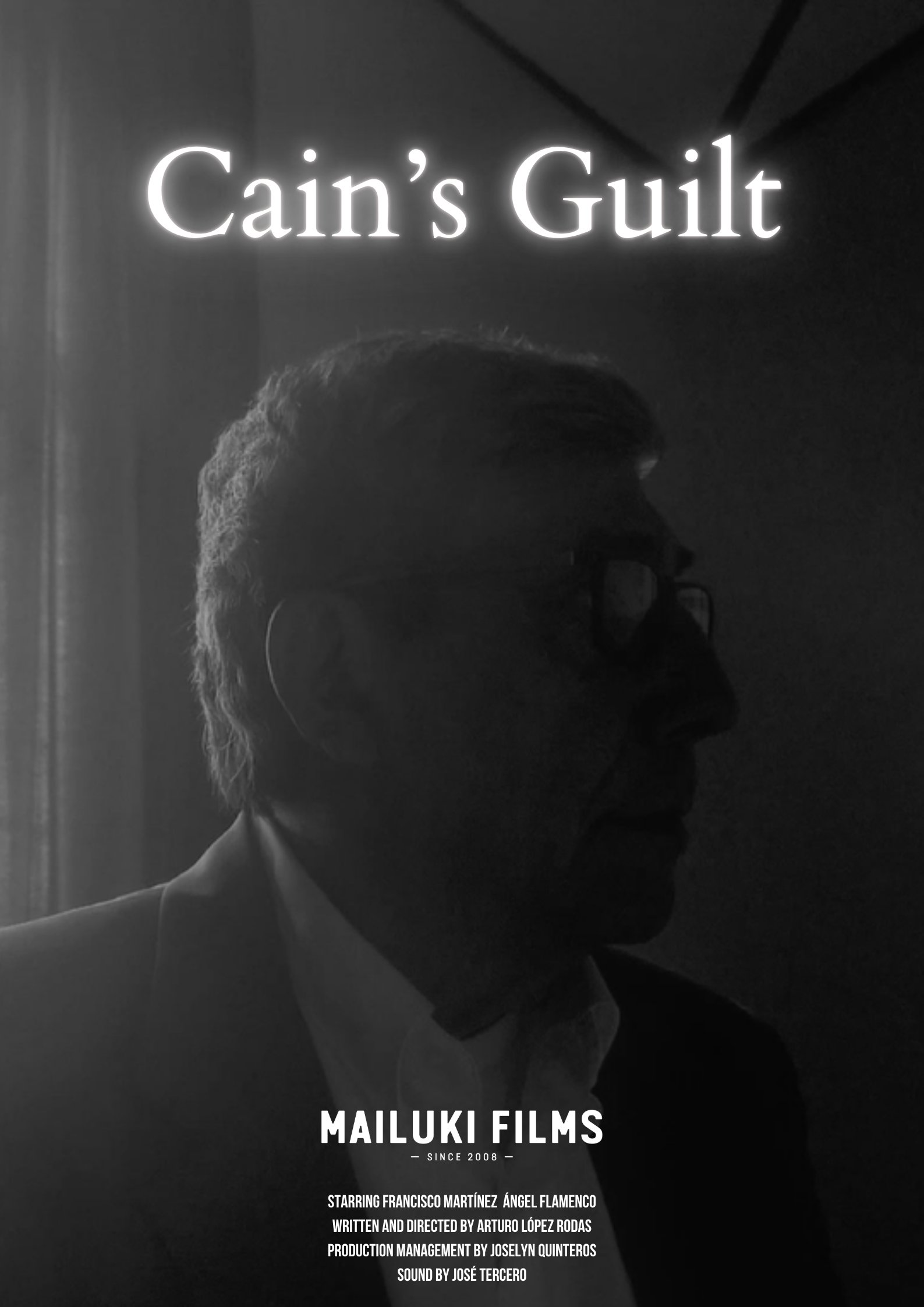 Cartel de La culpa de Caín